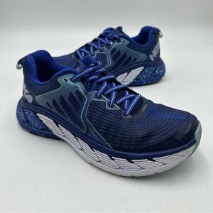 Hoka One One Gaviota Women’s Size 9 Blue Stability Running Shoes 1016303 BSTW